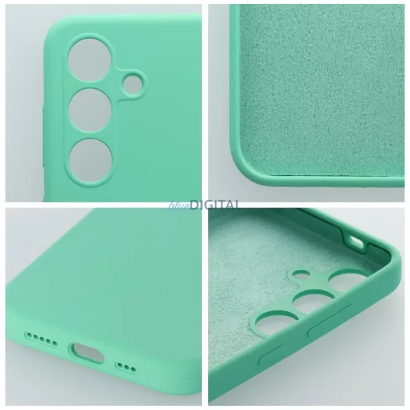 HUSĂ! - Carcasă SILICON 2mm Motorola Moto G86 - verde mentă