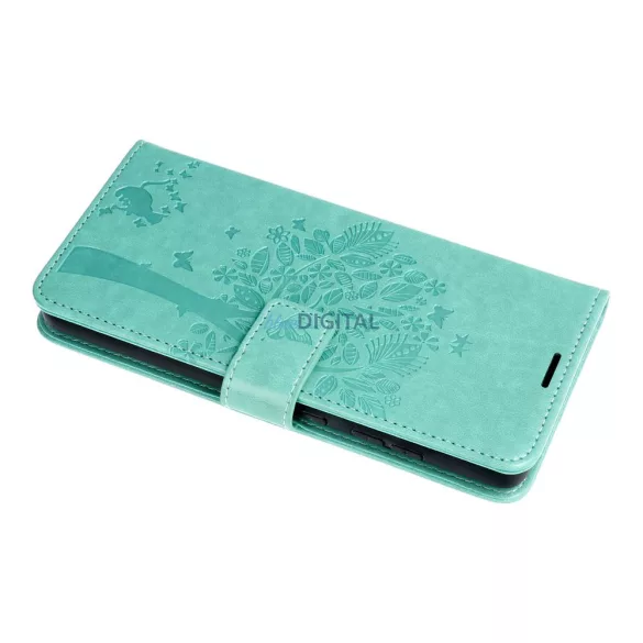 HUSĂ! - Geantă de carte MEZZO pentru MOTOROLA G06 lemn verde