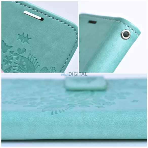HUSĂ! - Geantă de carte MEZZO pentru MOTOROLA G06 lemn verde
