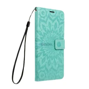 HUSĂ! - MEZZO Bookbag MOTOROLA G06 pentru verde migdale