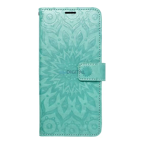 HUSĂ! - MEZZO Bookbag MOTOROLA G06 pentru verde migdale