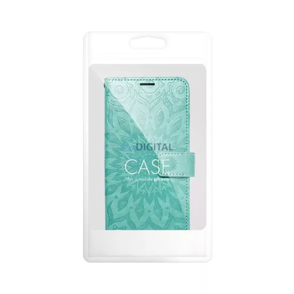 HUSĂ! - MEZZO Bookbag MOTOROLA G06 pentru verde migdale