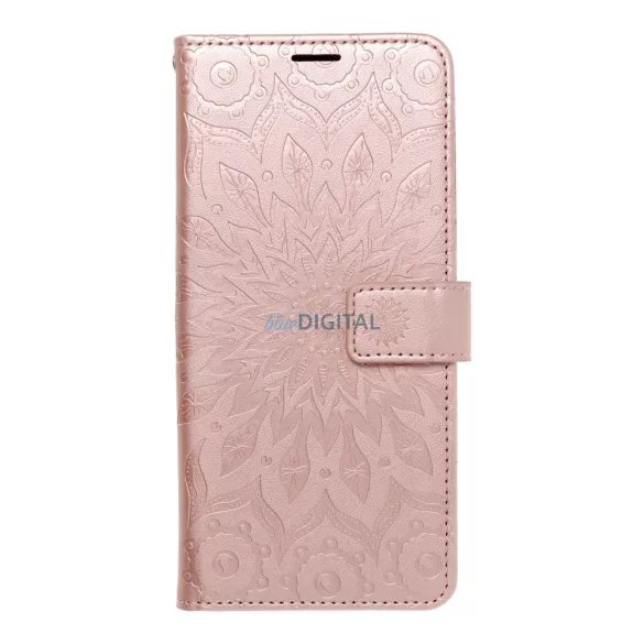 HUSĂ! - MEZZO Caz carte MOTOROLA G56 mandala aur roz