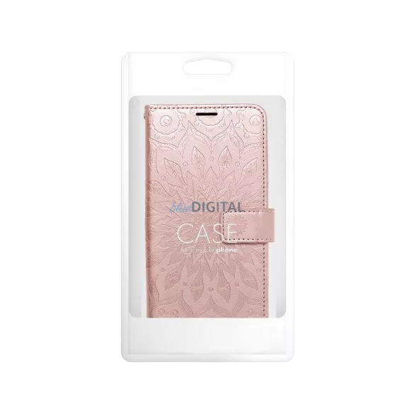 HUSĂ! - MEZZO Caz carte MOTOROLA G56 mandala aur roz