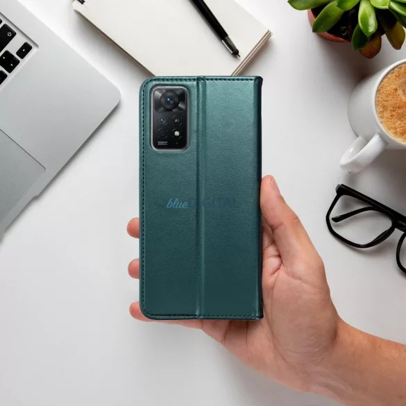 HUSĂ! - SMART MAGNETO Carcasă pentru carte MOTOROLA G06 verde închis