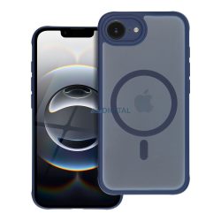   HUSĂ! - Husă FULL MATTE MAG COVER compatibilă cu MagSafe pentru IPHONE 14 Pro albastru