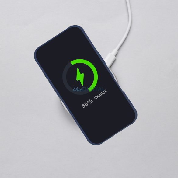 HUSĂ! - Husă FULL MATTE MAG COVER compatibilă cu MagSafe pentru IPHONE 14 Pro albastru