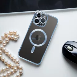   HUSĂ! - Husă ELECTRO MAG COVER compatibilă cu MagSafe pentru XIAOMI Redmi 15 4G albastru