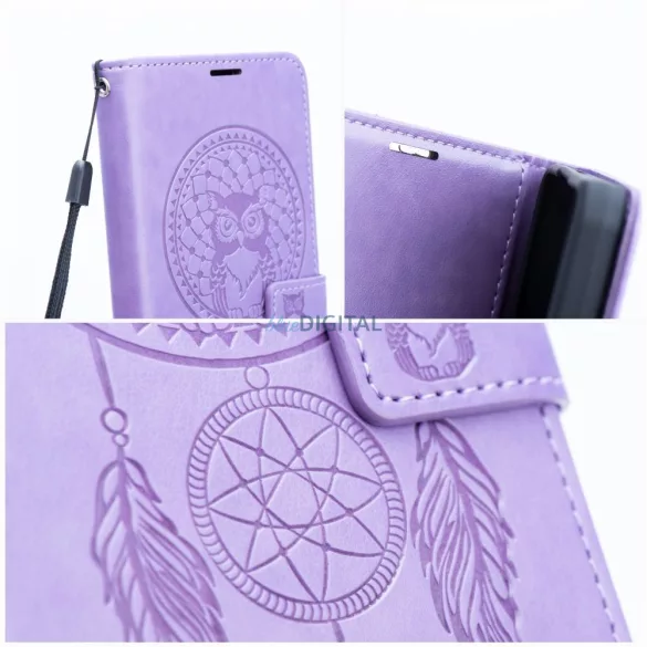 HUSĂ! - Carcasă de carte MEZZO pentru XIAOMI Redmi 15 5G Dreamcatcher violet
