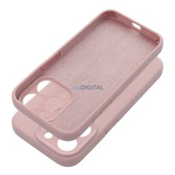   HUSĂ! - Carcasă SILICONE 2mm pentru iPhone Air - roz pastel