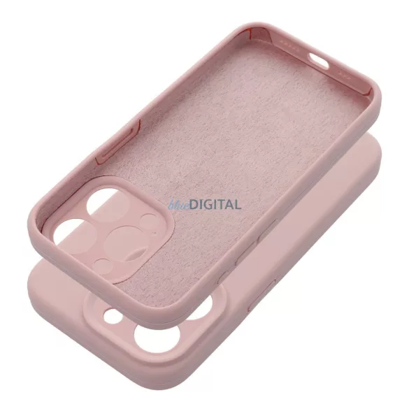 HUSĂ! - Carcasă SILICONE 2mm pentru iPhone Air - roz pastel