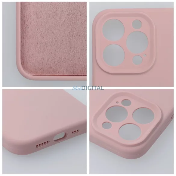 HUSĂ! - Carcasă SILICONE 2mm pentru iPhone Air - roz pastel