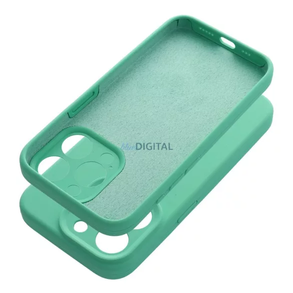 HUSĂ! - Carcasă SILICONE 2mm pentru iPhone Air - verde mentă