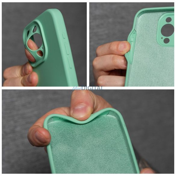 HUSĂ! - Carcasă SILICONE 2mm pentru iPhone Air - verde mentă