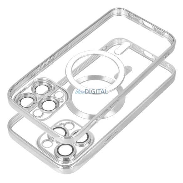 Husă compatibilă ELECTRO MAG COVER MagSafe Samsung Galaxy A17 4G/5G - argintiu