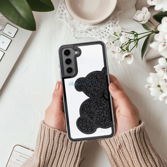 Husă TEDDY BEAR Samsung Galaxy A17 4G/5G - negru