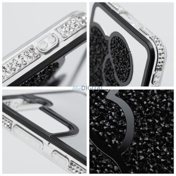 Husă TEDDY BEAR Samsung Galaxy A17 4G/5G - negru