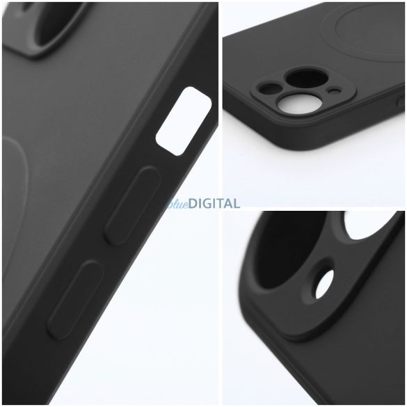 SILICONE MAG COVER Husă compatibilă MagSafe Samsung Galaxy A17 4G/5G - negru