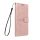 Carcasă de carte MEZZO Samsung Galaxy A17 4G/5G - aur roz "mandala"