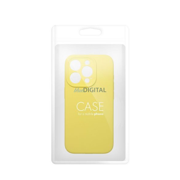 HUSĂ! - Carcasă SILICONE 2mm MagSafe compatibilă pentru iPhone Air - galben lămâie