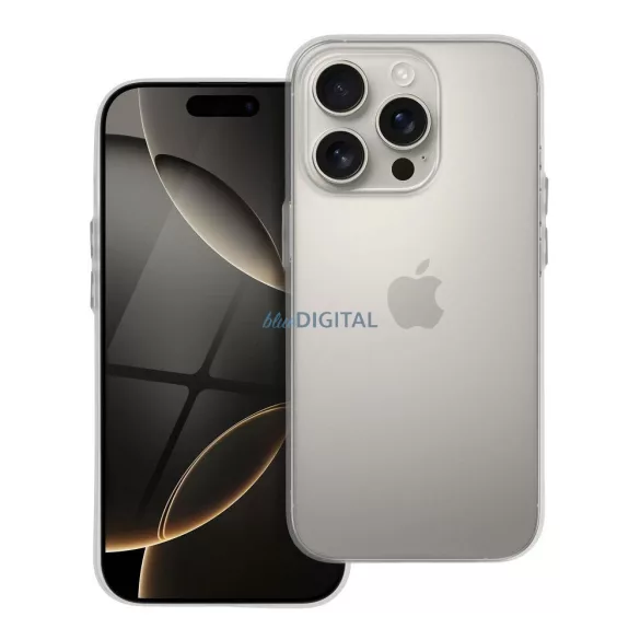 HUSĂ! - Husă ULTRATHIN MATT pentru iPhone Air - transparentă