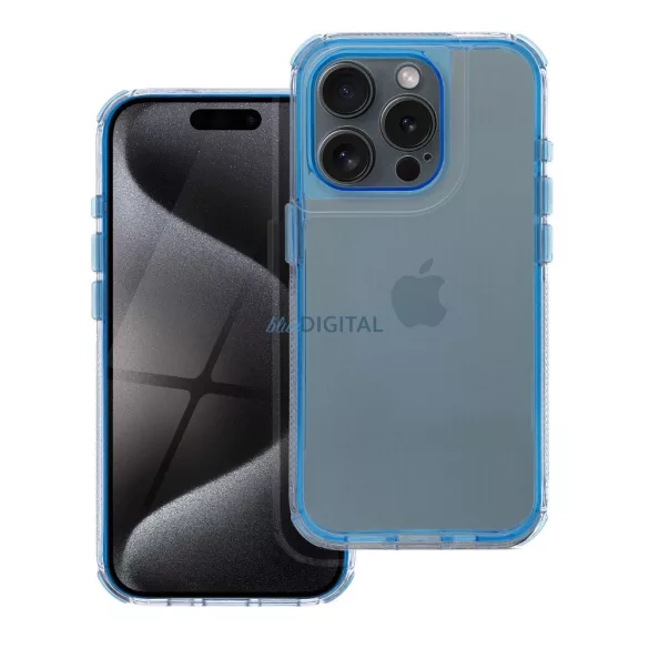 HUSĂ! - Husă MATRIX CLEAR pentru iPhone Air - albastră