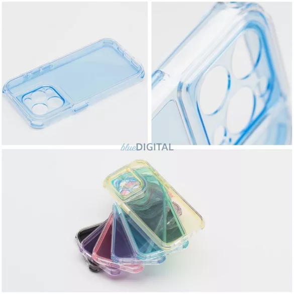 HUSĂ! - Husă MATRIX CLEAR pentru iPhone Air - albastră
