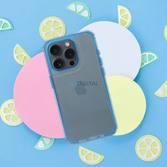 HUSĂ! - Husă MATRIX CLEAR pentru iPhone Air - albastră