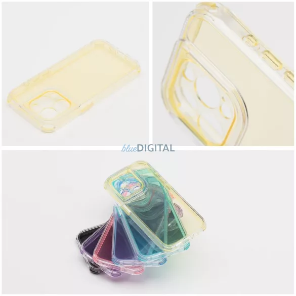 HUSĂ! - Carcasă MATRIX CLEAR pentru iPhone Air - galben