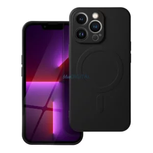 HUSĂ! - SILICONE MAG COVER Carcasă compatibilă MagSafe pentru iPhone Air - negru