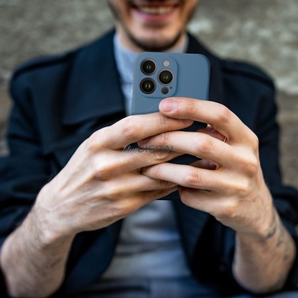 HUSĂ! - SILICONE MAG COVER Carcasă compatibilă MagSafe pentru iPhone Air - albastru