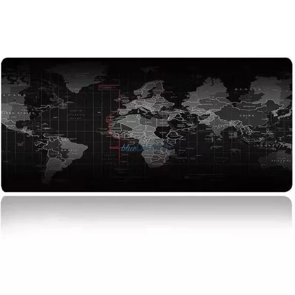 Suport pentru mouse / tastatură "Harta lumii" 30 x 80 x 2 mm RC-K-1073 negru