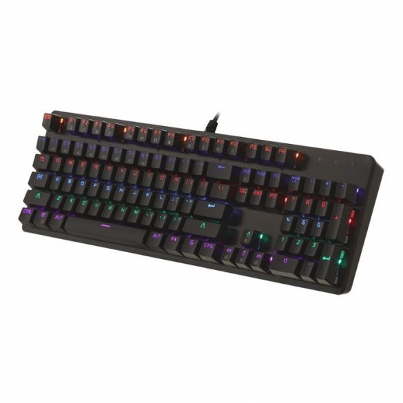 Tastatură mecanică cu LED AK-51 USB