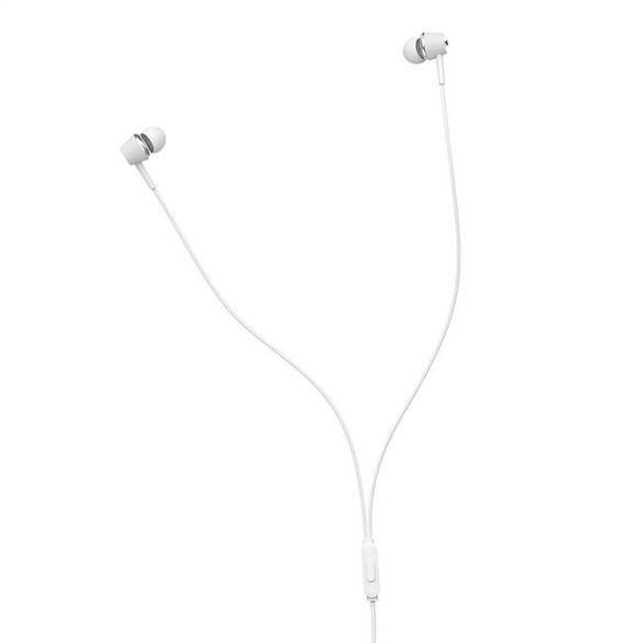 Căști HOCO Graceful universale cu microfon M70 alb