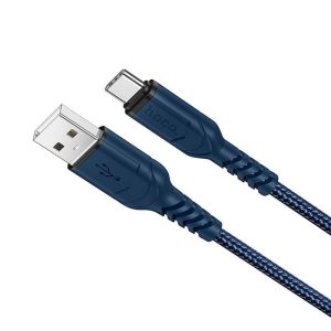 Cablu HOCO USB la Typ C 3A VICTORY X59 1 metru albastru