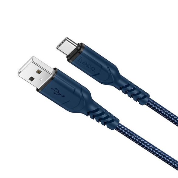 Cablu HOCO USB la Typ C 3A VICTORY X59 1 metru albastru