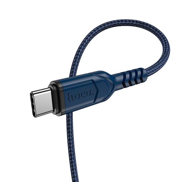 Cablu HOCO USB la Typ C 3A VICTORY X59 1 metru albastru