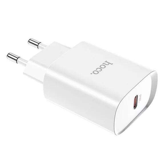 HOCO încărcător tip C PD20W încărcare rapidă încărcare inteligentă N14 alb