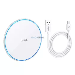 Hoco CW6 Pro încărcător wireless 15W 2A - alb
