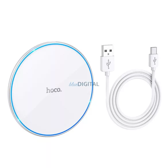 Hoco CW6 Pro încărcător wireless 15W 2A - alb