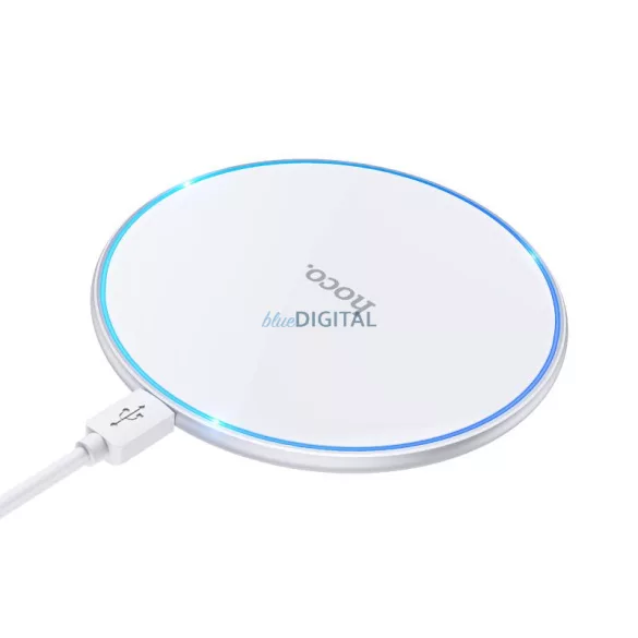 Hoco CW6 Pro încărcător wireless 15W 2A - alb