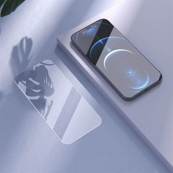 Set de filme temperate HOCO alumină Easy Stick HD FULL GLUE pentru Iphone 12 Pro Max (2 buc.) A22