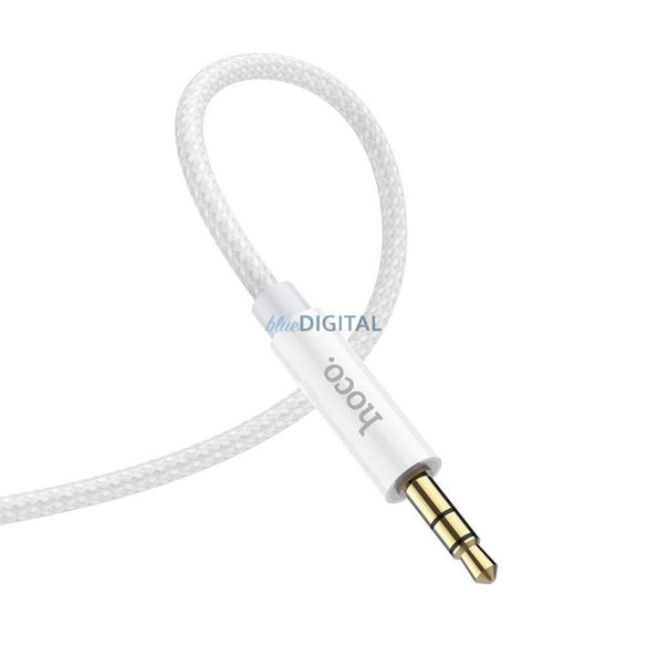 Cablu HOCO AUX Audio Jack 3,5mm la Tip C UPA19 1m argintiu