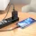Cablu HOCO USB la iPhone Lightning 8-pini 2,4A Jaeger X69 1m negru alb