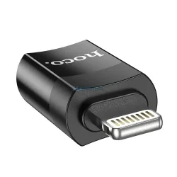 Hoco UA17 Adaptor Lightning - USB-A - negru