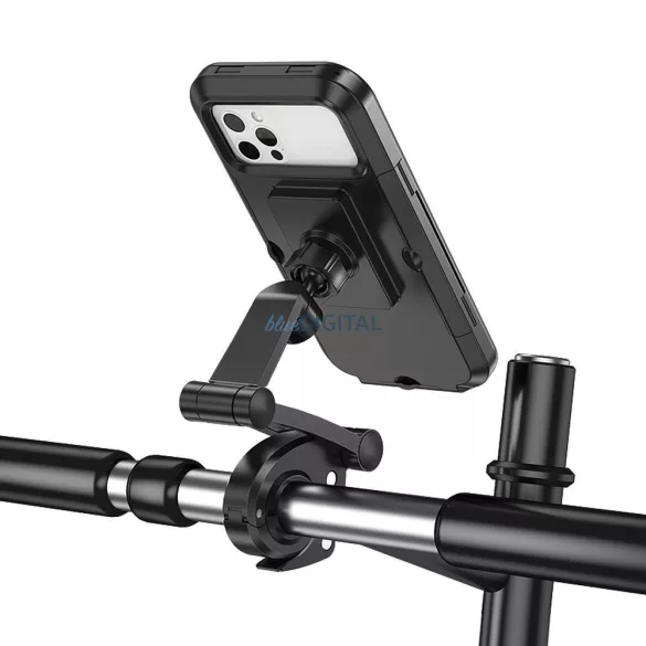 Suport pentru telefon pentru biciclete / motociclete Hoco CA101 negru