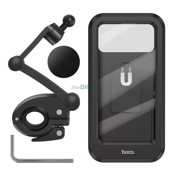 Suport pentru telefon pentru biciclete / motociclete Hoco CA101 negru