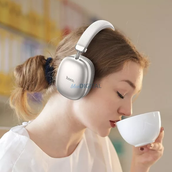 Căști fără fir Bluetooth Hoco W35 - argintiu