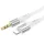 HOCO cablu AUX Jack 3,5 mm Lightning UPA22 1 m alb