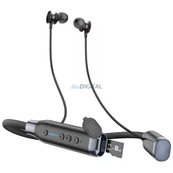   Căști fără fir HOCO bluetooth cu bandă pentru gât ES62 negru